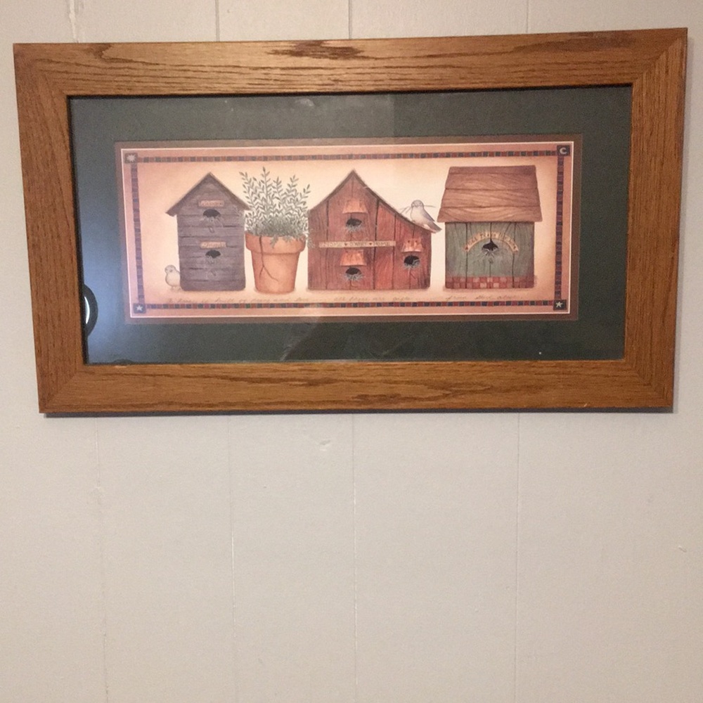 Home Interior Framed Artwork titled “A Home From God”
